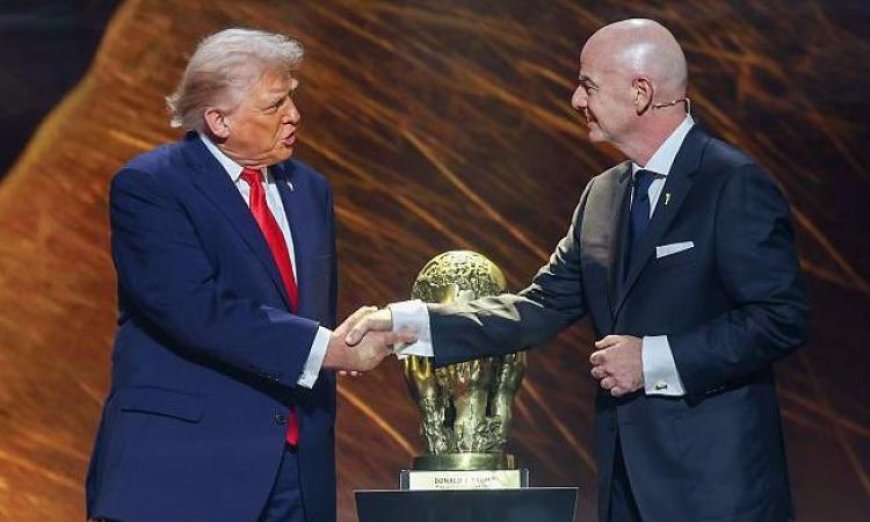 إنفانتينو يعلن عن مشاركة ترامب في تسليم كأس العالم للبطل