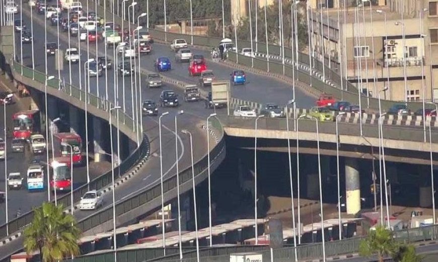 غلق جزئي وكلي لمنازل ومطالع كوبري 6 أكتوبر لتنفيذ أعمال الصيانة على مراحل