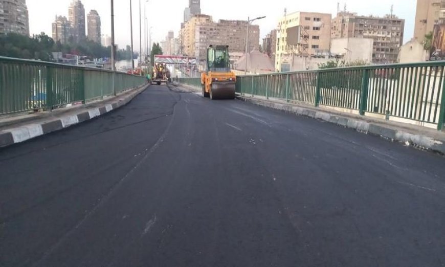 محافظ الجيزة يواصل متابعة مشروع رصف مطلع كوبري 15 مايو ويعزز الأمان بكوبري الساحل
