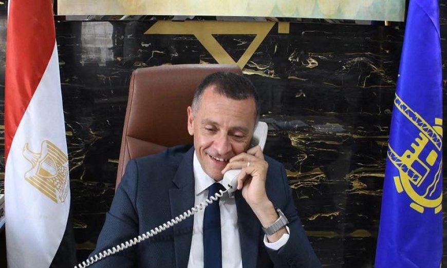 محافظ أسوان يقدم التهاني هاتفياً لأوائل الشهادة الإعدادية وذويهم