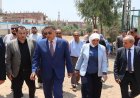 محافظ القليوبية يقوم بجولة ميدانية لتفقد مشروعات حياة كريمة في كفر الصهبي