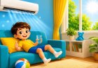 أكثر الأخطاء شيوعاً للأمهات عند استخدام التكييف لحماية الأطفال في الصيف