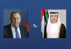 وزيرا خارجية الإمارات وروسيا يتأهبان لمناقشة التطورات الإقليمية والدولية عبر اتصال هاتفي