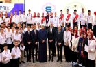 وزير التعليم والسفير الياباني يكرمان 35 طالبا متفوقا في اختبار توفاس