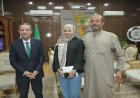 محافظ المنوفية يكرم الطالبة ندى بدعم مالي تقديراً لجهودها وإصرارها
