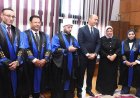 وزير الأوقاف يتحدث في مناقشة رسالة ماجستير بجامعة دمنهور عن القراءات القرآنية