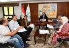 نائب محافظ الفيوم يقود لجنة فحص التراخيص لاستئناف أعمال البناء وتحسين الواقع العمراني