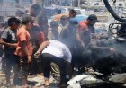 استشهاد فلسطينيين وإصابة 16 آخرين جراء قصف الاحتلال مستشفى في شمال قطاع غزة