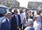 محافظ بورسعيد يزور طريق التفريعة في بورفؤاد استعدادًا لبدء أعمال التطوير