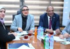 رئيس الاستشعار عن بعد يناقش مع الشركاء اليابانيين مشروع استدامة الواحات