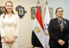 رئيسة القومي للمرأة تتباحث مع زوجة رئيس مونتينيجرو لتعزيز التعاون وتبادل الخبرات