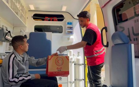 رفح تستقبل 102 جريح ومريض فلسطيني من غزة للعلاج عبر ميناء رفح البري