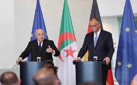 رئيس الجزائر يؤكد تعزيز العلاقات مع ألمانيا نحو الأفضل