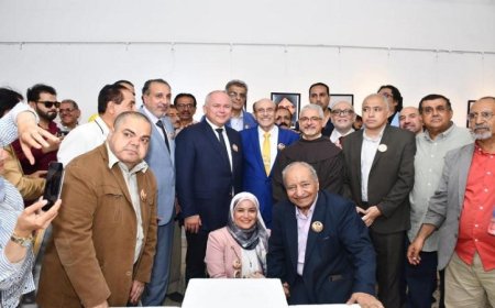 افتتاح معرض فارس الفن العربي الدولي في متحف محمود مختار يجذب عشاق الفن والثقافة