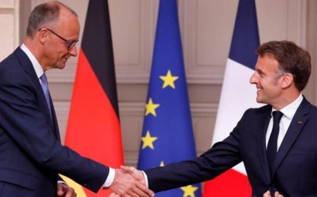 ماكرون وميرز يتأهبان لإحياء التعاون الدفاعي بين فرنسا وألمانيا