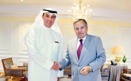 السفير المطيري يعزز العلاقات القوية بين الكويت وجامعة الدول العربية