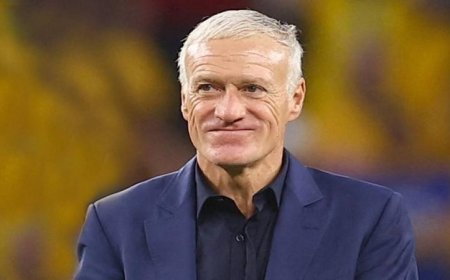 ديشامب يؤكد عزم فرنسا على الفوز في مباراة تحديد المركز الثالث ضد إنجلترا