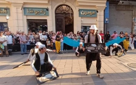 أنشطة وورش مميزة للأطفال في شارع الفن بالإسكندرية تقدمها قصور الثقافة
