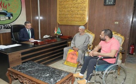 محافظ المنوفية يعلن صرف مساعدات مالية وعينية لدعم الحالات الإنسانية المحتاجة