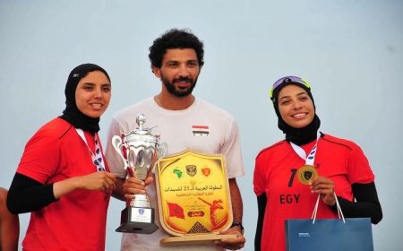 منتخب سيدات الكرة الطائرة الشاطئية يحقق لقب البطولة العربية في المغرب