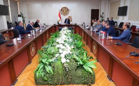 وزير العمل يجتمع بمجموعة أصحاب مصانع النسيج والملابس في المحلة الكبرى لتعزيز التعاون
