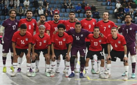 منتخب مصر لكرة الصالات ينطلق في معسكر تدريبي جديد باستاد القاهرة لتعزيز الاستعدادات