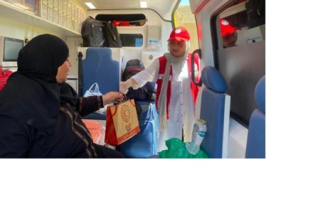 استقبال 86 جريحا ومريضا فلسطينيا في ميناء رفح البري من قطاع غزة