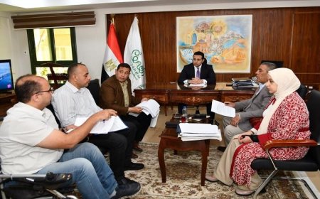 نائب محافظ الفيوم يقود لجنة فحص التراخيص لاستئناف أعمال البناء وتحسين الواقع العمراني