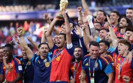 المنتخب الإسباني يحقق إنجازًا تاريخيًا بمعادلة ألقاب فرنسا وأوروجواي في كأس العالم