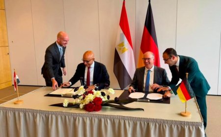 وزير التعليم يوقع اتفاقية نوايا مشتركة مع وزير الدولة الألماني لتعزيز التعاون التعليمي