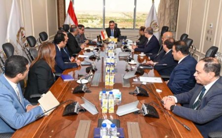 وزير التموين يناقش مع قيادات WE سبل تعزيز التعاون في مشروعات التحول الرقمي