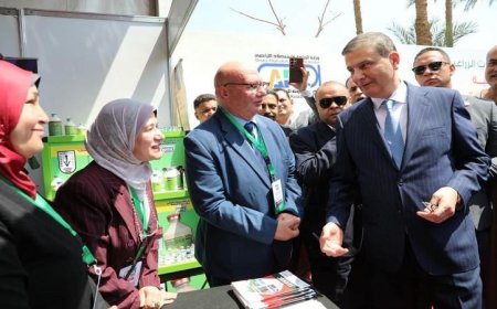 وزير الزراعة يفتتح معرض مركز البحوث الزراعية الثاني بمشاركة 75 عارضاً مع صور حصرية