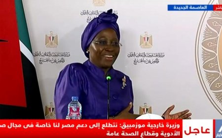 وزيرة خارجية موزمبيق تدعو الشركات المصرية للمشاركة بشكل أكبر في تطوير الاقتصاد الوطني