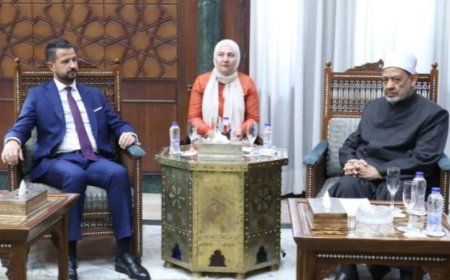 شيخ الأزهر يوضح لرئيس الجبل الأسود أن المتطرفين لا يدعون للإسلام بأي صلة