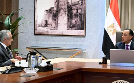 رئيس الوزراء يجتمع بوزير العدل لمناقشة أحدث تطورات خدمات الشهر العقاري