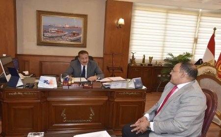 محافظ بورسعيد يسلط الضوء على ضرورة تحسين الخدمات الصحية في المحافظة
