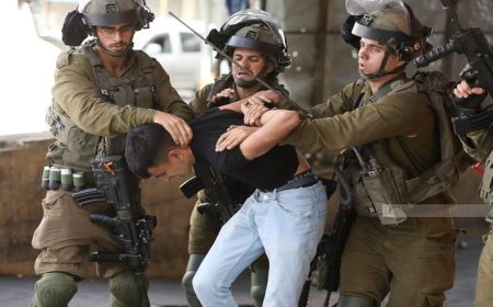قوات الاحتلال تنفذ اعتقالات واسعة وتشوه حياة 10 فلسطينيين من مدن الضفة الغربية