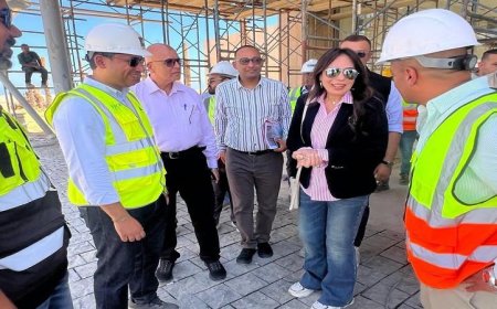 وزيرة الإسكان تواصل جولاتها الميدانية لتفقد مشروع تطوير منطقة علم الروم