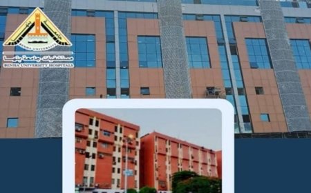 عطل في جهاز تكييف يسبب صوت انفجار مثير في مستشفيات جامعة بنها