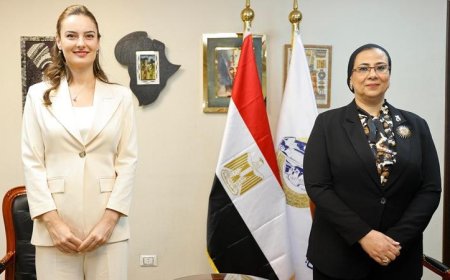 رئيسة القومي للمرأة تتباحث مع زوجة رئيس مونتينيجرو لتعزيز التعاون وتبادل الخبرات