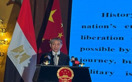 سفير الصين يؤكد أن علاقات بلاده مع مصر تمثل نموذجاً مشرفاً للتضامن والتعاون الدولي