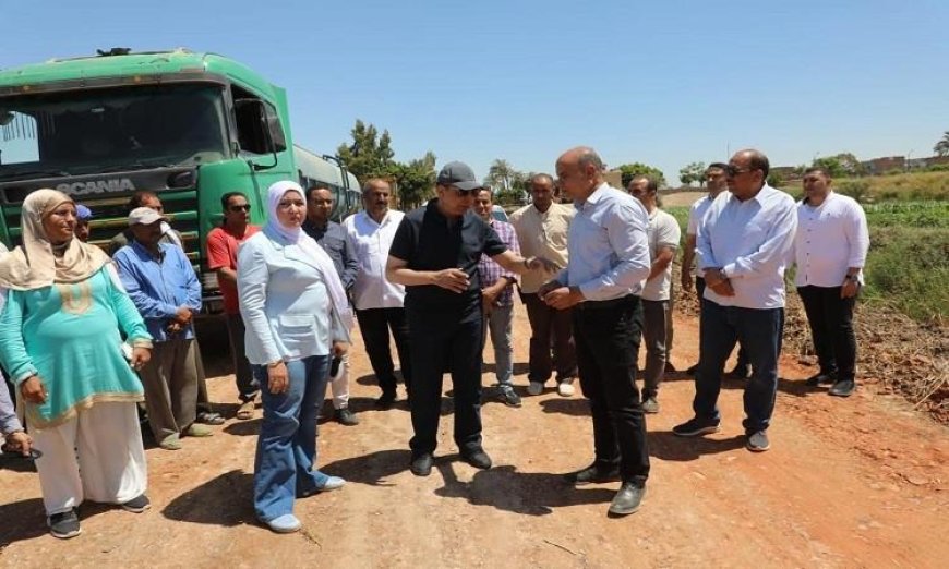 محافظ المنيا يترأس متابعة مشروعات رصف طريق الشراينة ويحث على تسريع الإنجاز