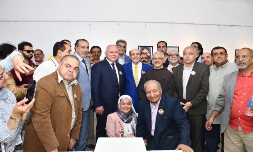 افتتاح معرض فارس الفن العربي الدولي في متحف محمود مختار يجذب عشاق الفن والثقافة