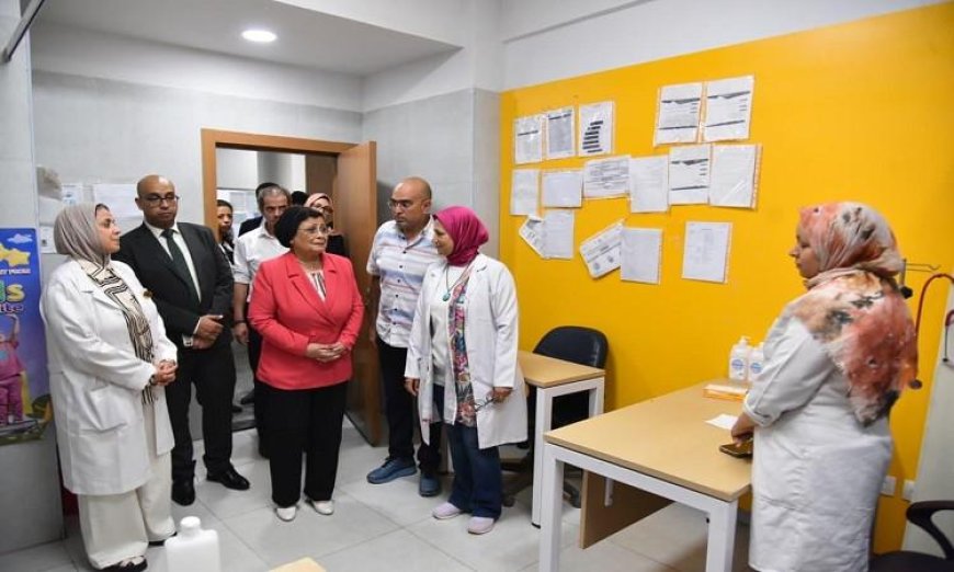 نائبة وزير الصحة تستثمر في تطوير الرعاية الصحية بجولة ميدانية شاملة في الإسكندرية