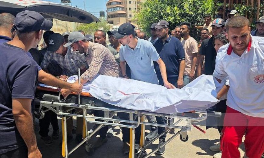 المجلس الوطني الفلسطيني يصف استهداف مشيعي جنازة في النصيرات بأنه جريمة حرب