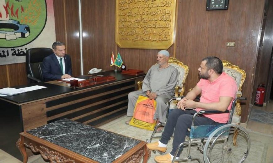 محافظ المنوفية يعلن صرف مساعدات مالية وعينية لدعم الحالات الإنسانية المحتاجة