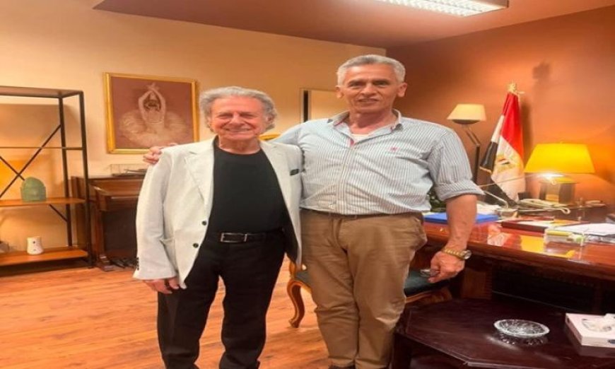 رئيس الأوبرا يلتقي المايسترو سليم سحاب لبحث مشروعات فنية جديدة
