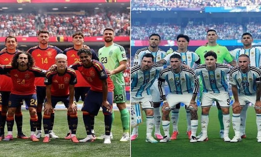 تشافي يؤكد أهمية اللعب الجماعي لتتويج إسبانيا على الأرجنتين