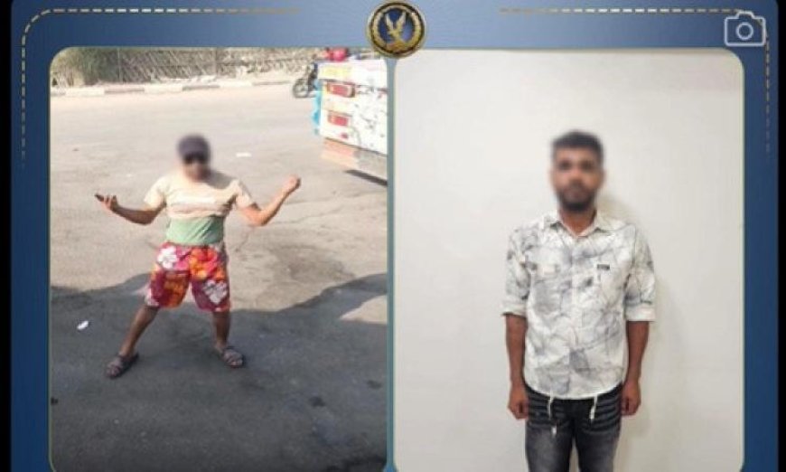 القبض على شخص هدد سائق شاحنة للحصول على أموال بال coercion