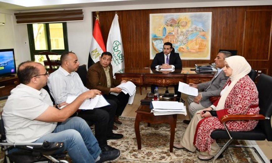 نائب محافظ الفيوم يقود لجنة فحص التراخيص لاستئناف أعمال البناء وتحسين الواقع العمراني